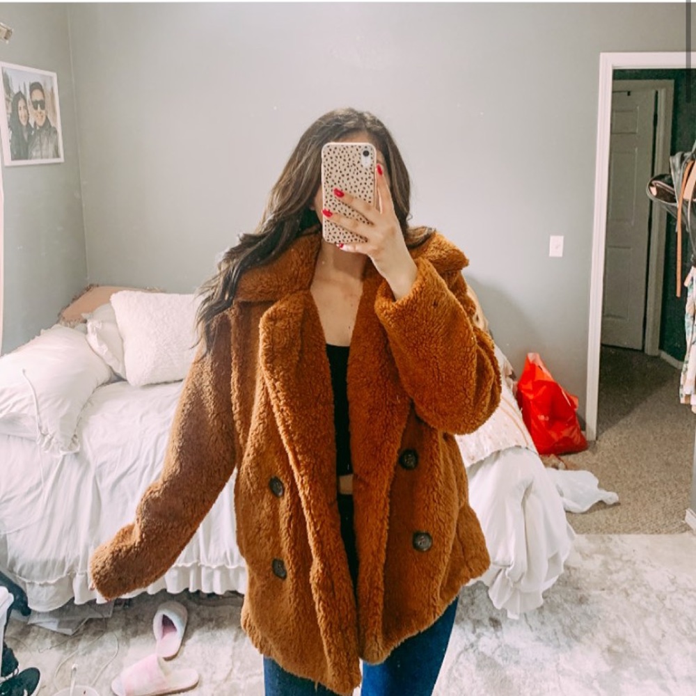 Free people teddy coat